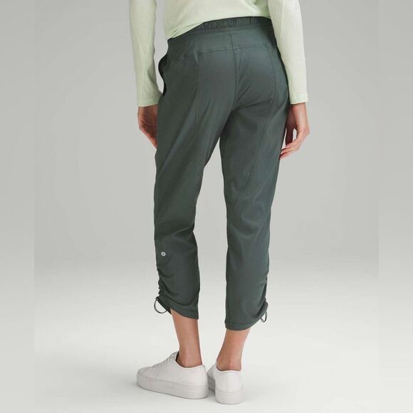 Lululemon Dance Studio Mid-Rise Cropped Pant Dark Forest sz 0 - Picture 3 of 11